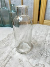 Clear glass bottle for sale  Bedford