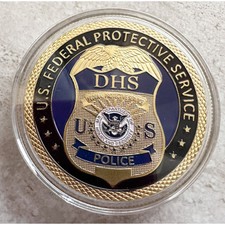Moeda de segurança terrestre FPS Agent Federal Protective Service Police Dept of Home comprar usado  Enviando para Brazil