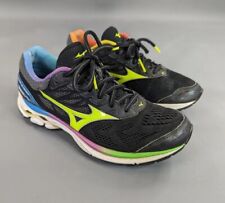 Tênis de corrida Mizuno Wave Rider 21 feminino EUA 8 preto tênis de netball atlético  comprar usado  Enviando para Brazil