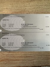 Karat konzertkarten gebraucht kaufen  Rötha