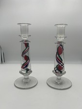 Bougeoir verre soufflé d'occasion  Sens