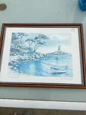 Aquarelle reproduction dramont d'occasion  Troyes