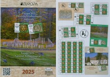 Rumanía 2025 Europa CEPT Hallazgos arqueológicos Mi.NUEVO, bloque NUEVO, bloque Sp.- NUEVO segunda mano  Embacar hacia Mexico