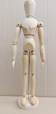 Fully articulated wooden for sale  PLYMOUTH