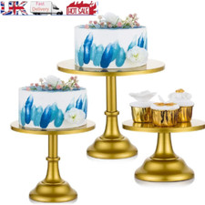 3pcs gold cake for sale  CANNOCK