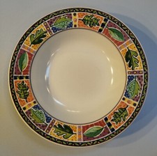 Mikasa Intaglio CAA34 Nature's Canvas - tigela de macarrão/sopa 9-3/8" diamante, muito bom estado comprar usado  Enviando para Brazil