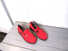 Chaussures daim rouge d'occasion  Serris