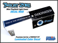 Bally Twilight Zone Pinball - STARFIELD Mini Playfield Light Cover DECAL MOD!  comprar usado Bally Twilight Zone Pinball - STARFIELD Mini Playfield Light Cover DECAL MOD!  comprar usado  Enviando para Brazil