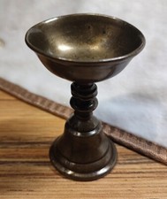 Maravilhoso raro século XVI antigo budismo tibetano liga cobre lâmpada ghee, usado comprar usado  Enviando para Brazil