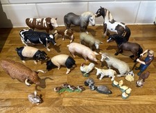 Schleich cow pig for sale  HAWICK