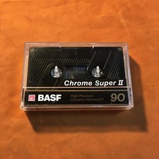 BASF Chrome Super II 90 Cassette,IEC II/High Position,Top Zustand,1989 comprar usado  Enviando para Brazil