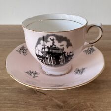 Pink cup saucer for sale  CHESTER