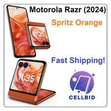 Motorola Razr 2024 XT2453 6.9" FLIP DESBLOQUEADO🔓 12GB 256GB 5G laranja Spritz comprar usado  Enviando para Brazil