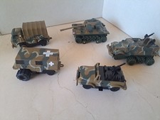 LOTE DE COLECCIÓN de SCHAPER STOMPER 4X4 Mobil Force Vehículos Militares Tanque Jeep Camión segunda mano  Embacar hacia Mexico