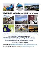 Inclusive family activity for sale  ISLE OF ARRAN