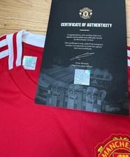 Manchester united signed for sale  LONDON