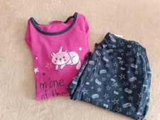 Pink dunkelblauer schlafanzug gebraucht kaufen  Teltow