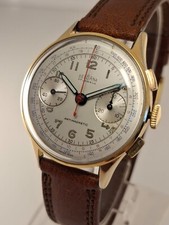 Chronograf Delbana złoty serwisowany na sprzedaż  PL