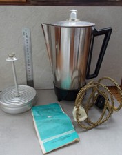 Cafeteira elétrica soviética vintage URSS CONJUNTO RARO DÉCADA DE 1980 comprar usado  Enviando para Brazil