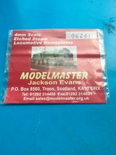New modelmaster name for sale  WORTHING