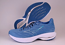 Tênis de corrida Mizuno feminino Wave Rider 28 411457.GL00 azul tamanho 9.5 comprar usado  Enviando para Brazil