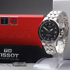 *EXCELENTE+5 Caixa/Papéis/Link* Relógio Masculino Automático Tissot Seastar T120407A Mostrador Preto, usado comprar usado  Enviando para Brazil