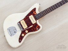 1964 Fender Jazzmaster Pré-CBS Vintage Offset Guitarra Olímpica Branca com Estojo comprar usado 1964 Fender Jazzmaster Pré-CBS Vintage Offset Guitarra Olímpica Branca com Estojo comprar usado  Enviando para Brazil