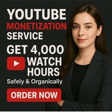 4000 horas de relógio Ytube | Crescimento orgânico seguro | Refil vitalício comprar usado  Enviando para Brazil