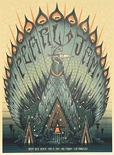 Pearl jam poster for sale  San Francisco