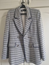 Zara blazer double for sale  LONDON
