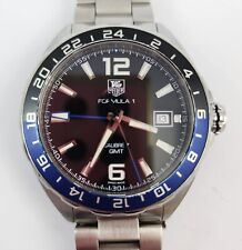 RELÓGIO AUTOMÁTICO TAG HEUER FORMULA 1 CALIBRE 7 WAZ211A GMT "BATMAN" 41MM AÇO comprar usado  Enviando para Brazil