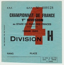 Ticket collection football d'occasion  Saint-Sever
