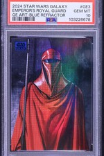 2024 Star Wars Galaxy #GE3 Emperor's Royal Guard ART refrator azul PSA 10 POP 1 comprar usado  Enviando para Brazil
