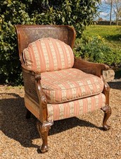 Antique bergere armchair for sale  BISHOP AUCKLAND
