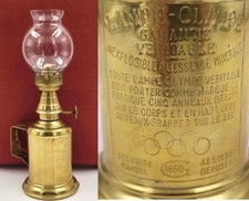 Ancienne lampe pétrole d'occasion  Pionnat