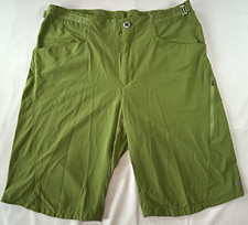 Bermuda de bicicleta Patagonia masculina artesanato sujeira caminhada 34x11 sem forro verde comprar usado  Enviando para Brazil