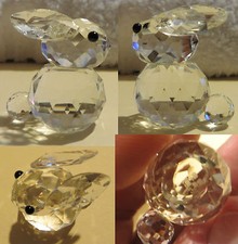Statuetta swarovski coniglio usato  Varese
