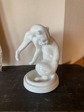 Panther porzellan figur gebraucht kaufen  Unterreichenbach