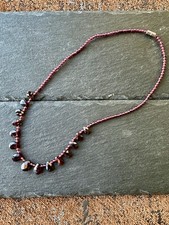 Vintage garnet bead for sale  LONDON