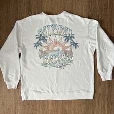 Moletom Hollister Co. Miami Beach gráfico gola redonda tamanho G cor branca comprar usado Moletom Hollister Co. Miami Beach gráfico gola redonda tamanho G cor branca comprar usado  Enviando para Brazil