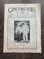 Game fowl news for sale  ALCESTER