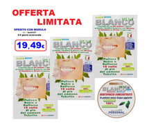 3 Ricariche Blancodent Dentifricio in Polvere con un vasetto contenitore. na sprzedaż  Wysyłka do Poland