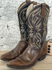Usado, BOTAS JOMA Bullhide Cowboy Western TAMANHO 8.5 D Rodeio Marrom Retrô comprar usado  Enviando para Brazil
