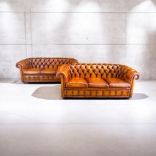 Vintage seater tan for sale  LEWES