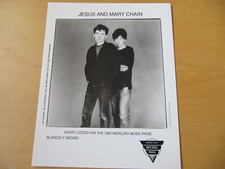 THE JESUS AND MARY CHAIN - UK PROMO PRESS PHOTO - 10 x 8 INCHES (Q), usado comprar usado  Enviando para Brazil