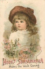 C1880s hood sarsaparilla for sale  Lincoln
