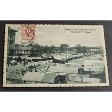 Cartolina torino piazza usato  Alessandria