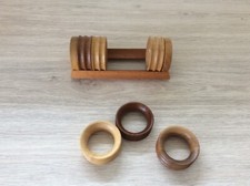 Serviettenringe holz gebraucht kaufen  Weißenfels