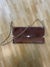 Braune clutch vintage gebraucht kaufen  Düsseldorf
