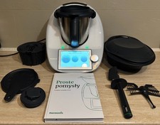 Thermomix TM6 Vorwerk biały używany doskonały stan wraz ze wszystkimi akcesoriami, używany na sprzedaż  PL